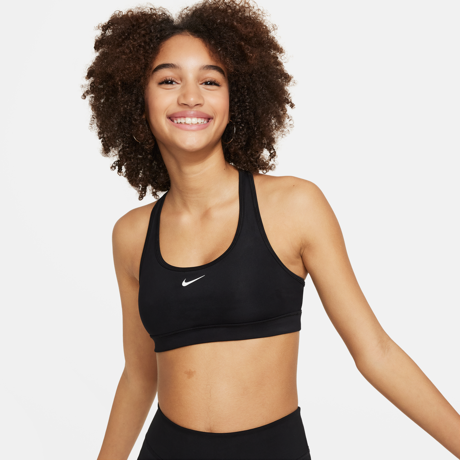 Nike Swoosh Big Kids' (Girls') Sports Bra